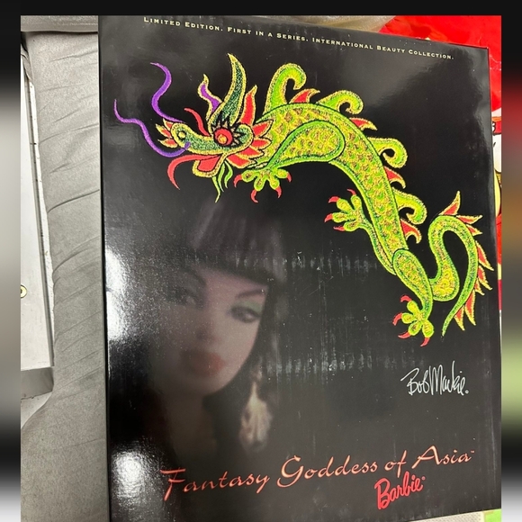 1998 Bob Mackie Fantasy Goddess of Asia Barbie 12" Doll New in Box - Picture 1 of 4